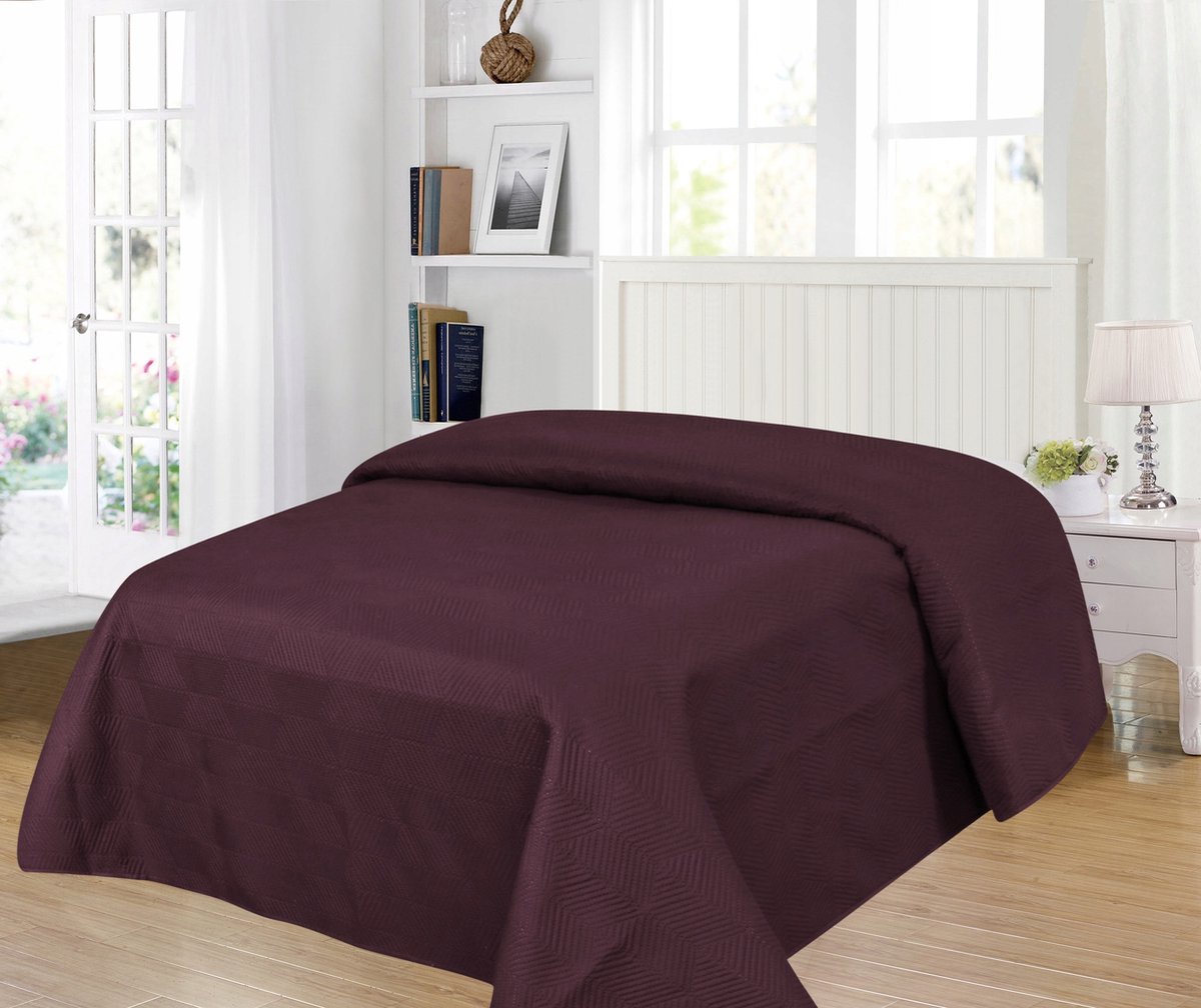 Pikante Plaid 200x220 cm met Visgraatpatroon - Stijlvol en Duurzaam