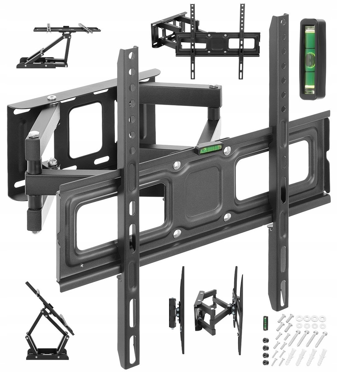 Universele Draaibare TV Muurbeugel 26-63 inch, 50kg, VESA 400x400
