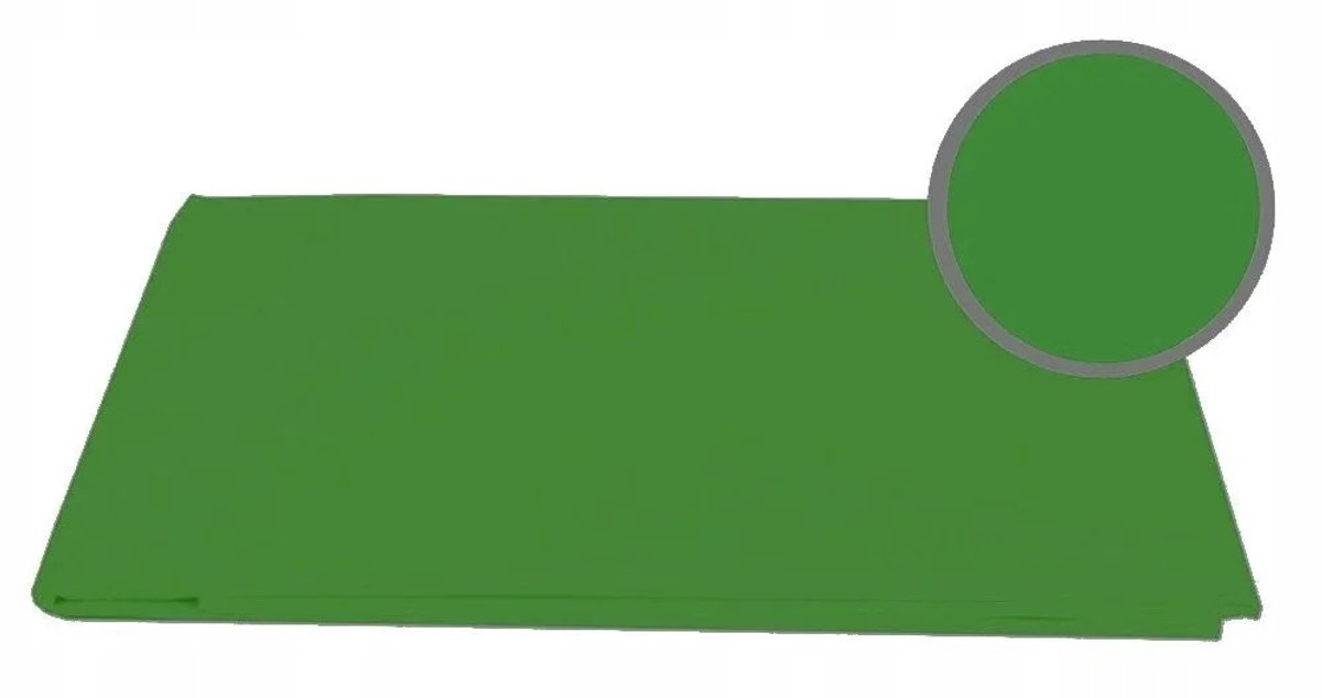 Elway Katoenen Hoeslaken Zonder Elastiek 180x220 - Groen