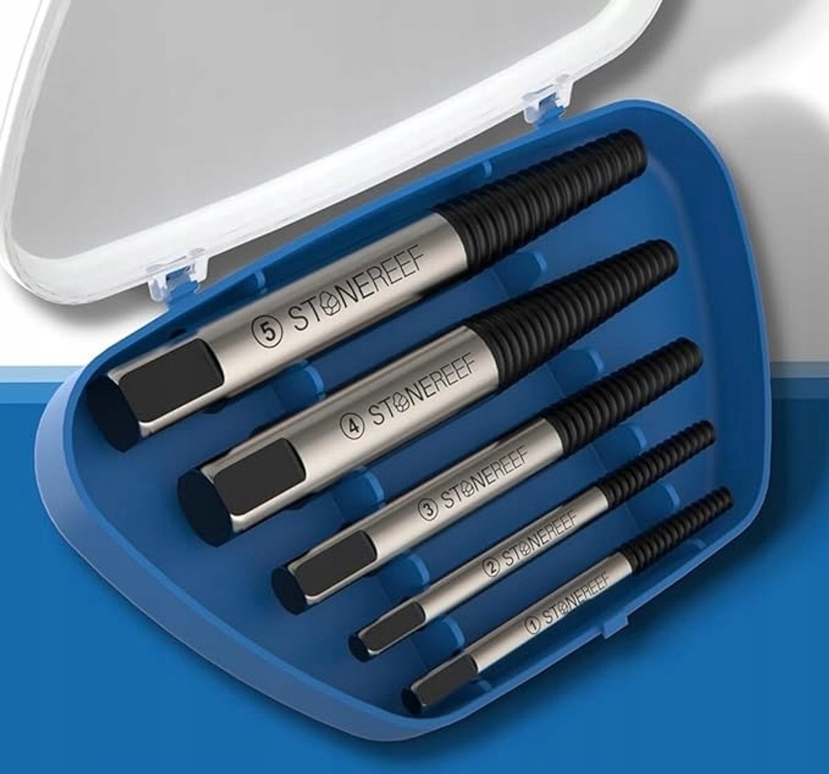 Professionele Schroefverwijderaar Set 5 Delig HSS 4241