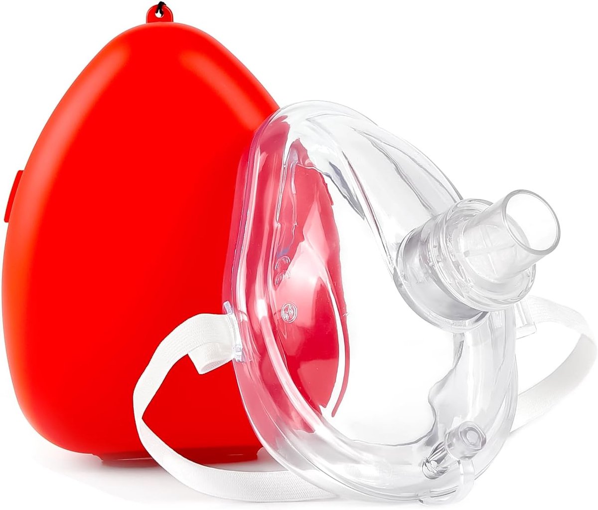 CPR Rescue Mask - Mondkapje met eenrichtingsklep - Persoonlijke bescherming - Effectieve reanimatie - ShopVlot