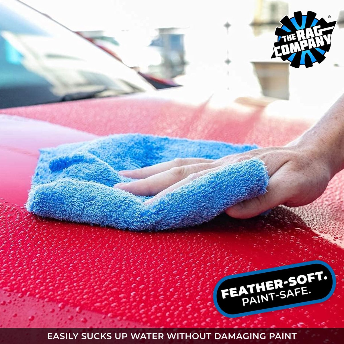 Microfiber detailing handdoeken 3-pack - 70/30 blend - super pluche - optimaal voor autopoetsen - ShopVlot