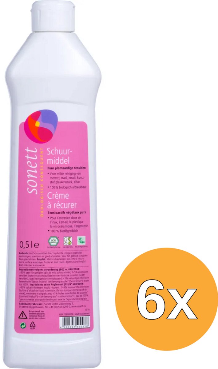 6x Sonett Schuurmiddel (500 ml)