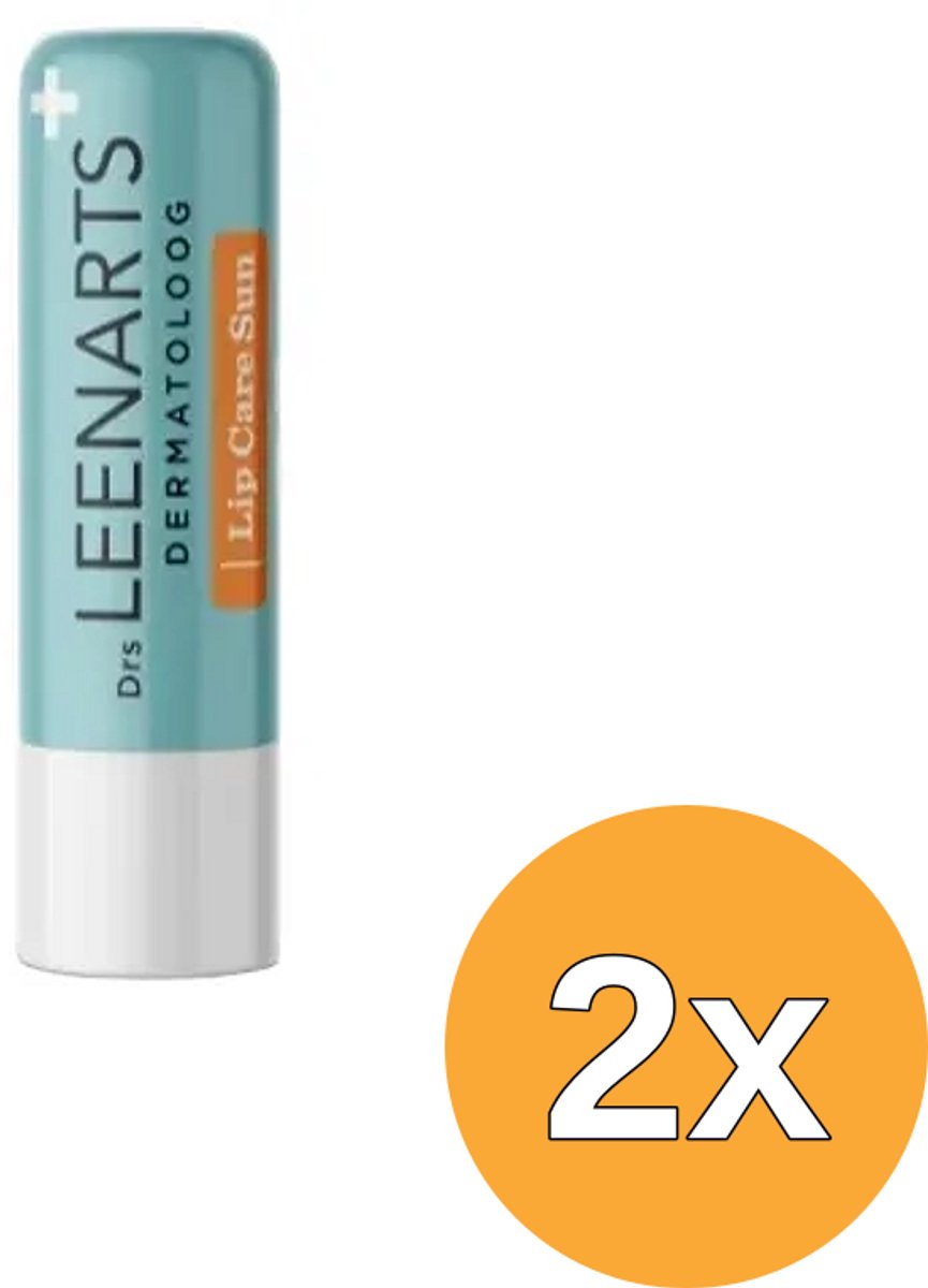 2x Drs Leenarts Lip Care Sun (4,8 gr)