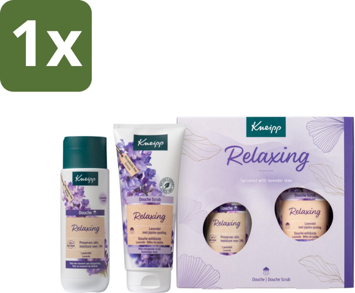 1 x Kneipp - Relaxing Favourites Geschenkset - Lavendel - Lavendel - Ontspanning - Huidverzorging - Geschenkset - Douchegel
