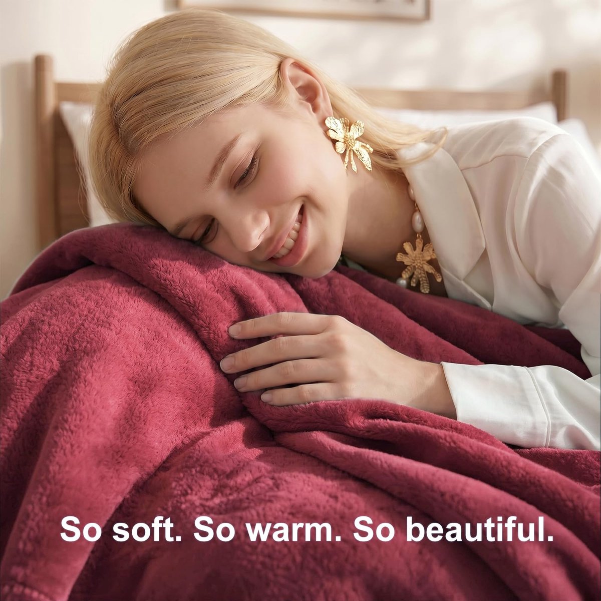 Fleece Deken 230x270 cm - Extra Zacht en Warm - Lichtgewicht en Machinewasbaar - Ideaal voor op de Bank - ShopVlot