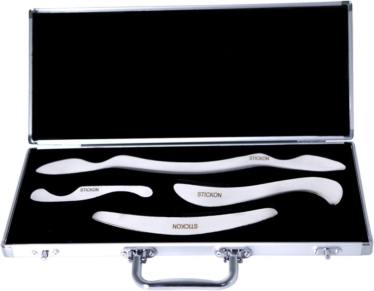 Gua Sha Scraper Massage Tool - RVS - Vermindert spierpijn - Ideaal voor SPA en acupunctuur - ShopVlot