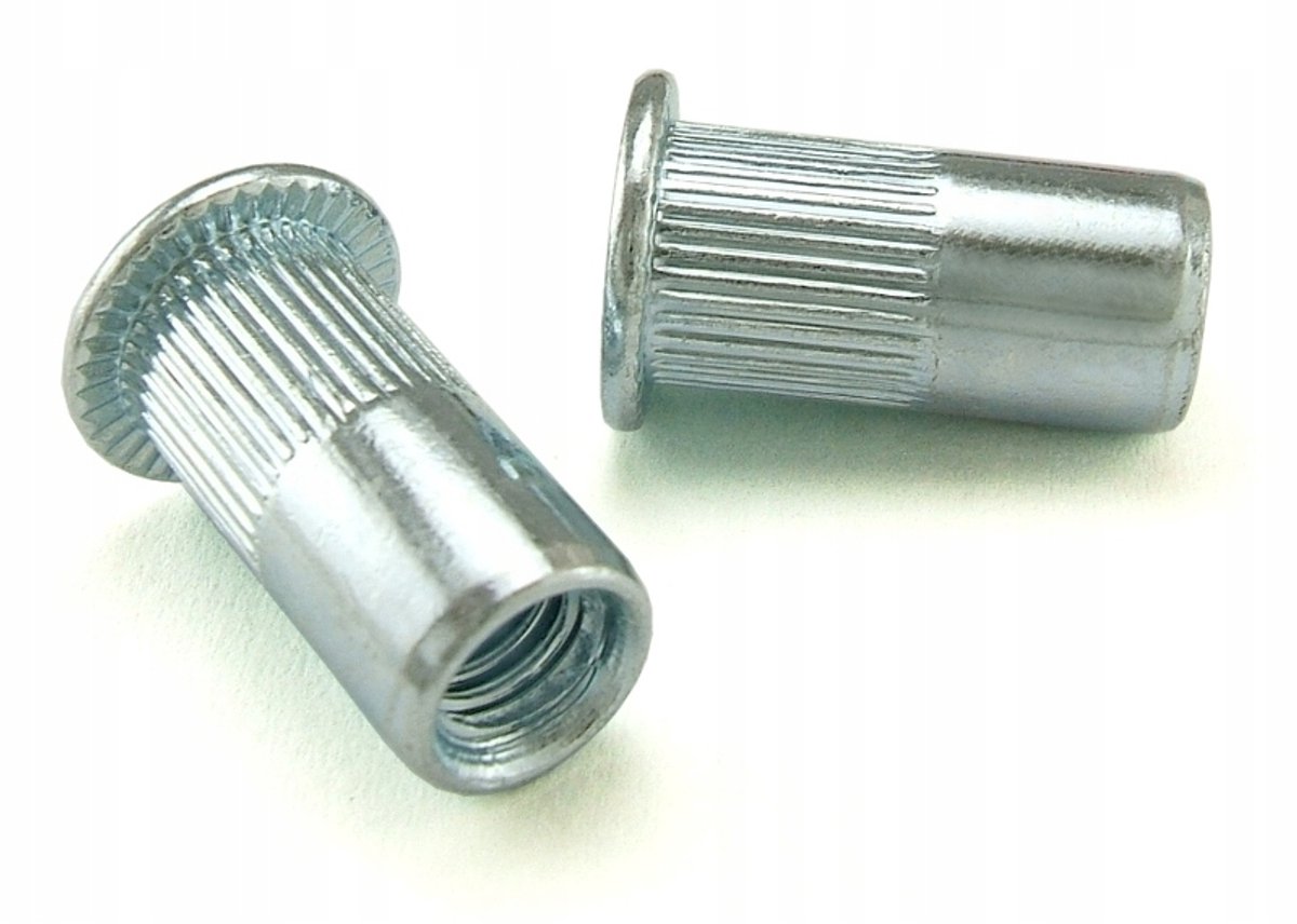 Merkloze M3 Rvs Nitnagels, Vlakke Flens, Open, 50 Stuks