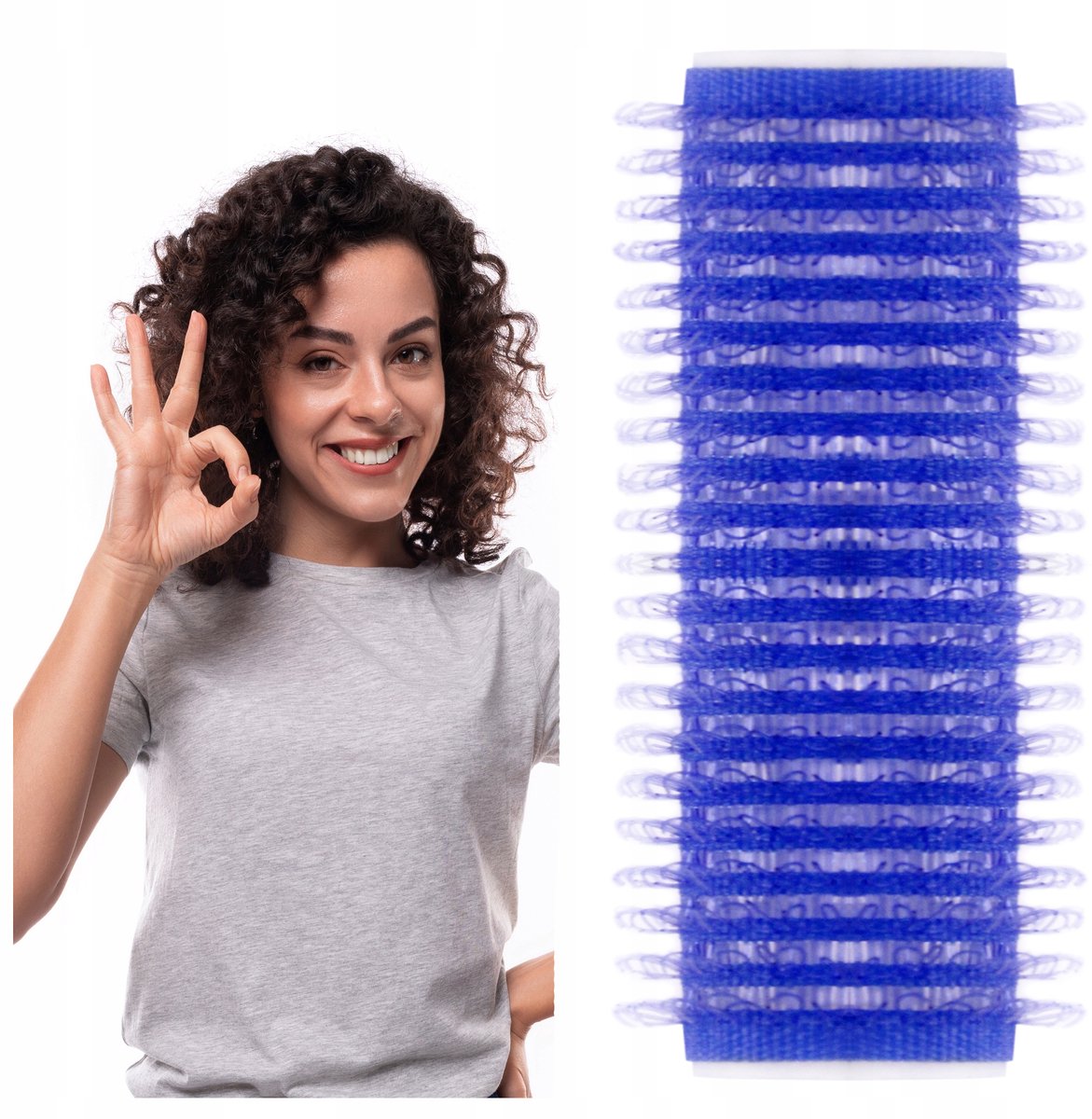 Klitrolletjes voor Haar - Zelfklevend, 16mm, 12 Stuks