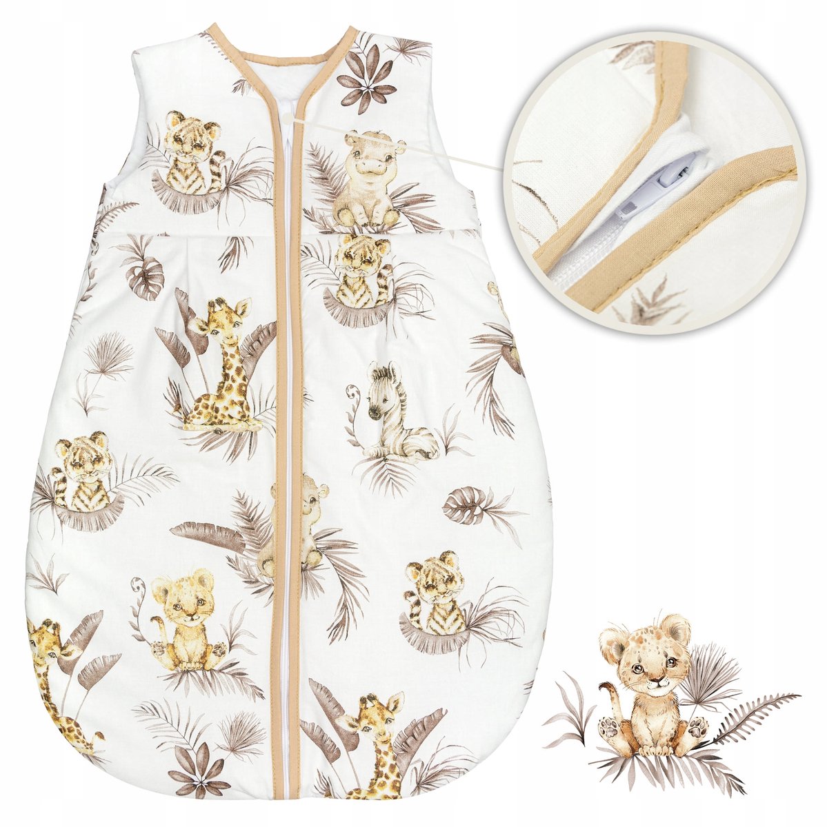 Baby Slaapzak 80-86 1 TOG Katoen 100% Warm