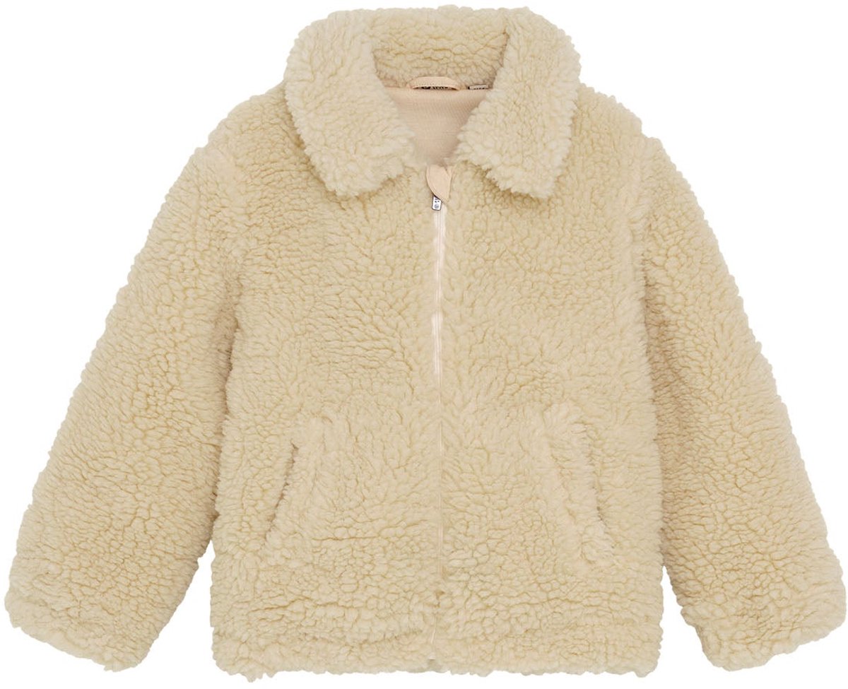 Daily7 - Teddy Jacket - Sandshell - Maat 92