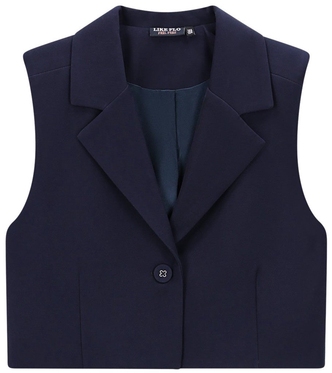 Like Flo - Demi Flo girls gilet navy - Navy - Maat 104
