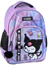 Kuromi Rugzak Meisjes – Schoolrugzak – Paars - Hoogte 42cm