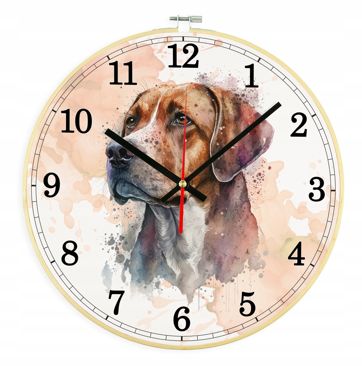 Stijlvolle Wandklok Canvas 2-in-1: Stil Uurwerk & Decoratie