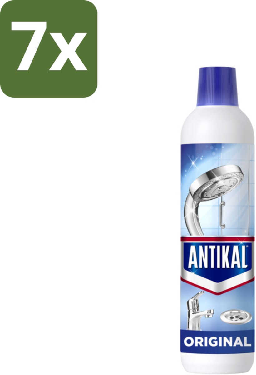 Antikal Original Gel - Kalkreiniger - Extra Hechting - Diepwerkend - 750 ml - Bulkverpakking - 7 stuks