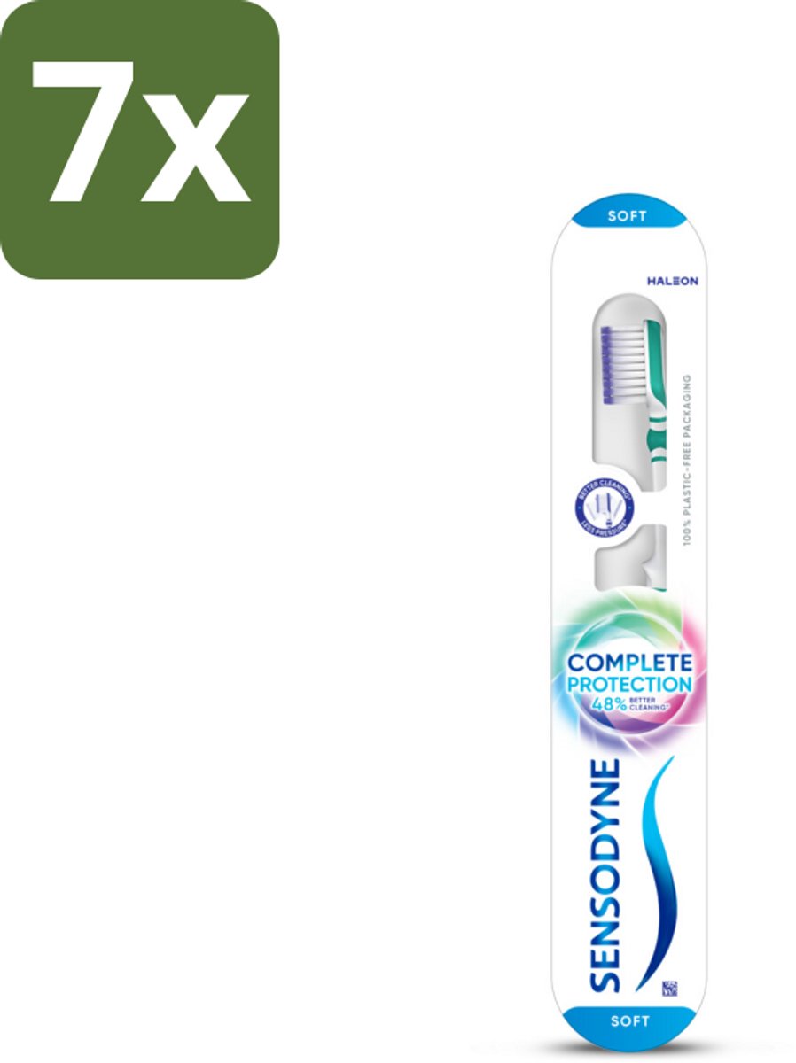 Sensodyne - Tandenborstel - Complete Care Soft - Volledige Zorg - 1 tandenborstel - Bulkverpakking - 7 stuks