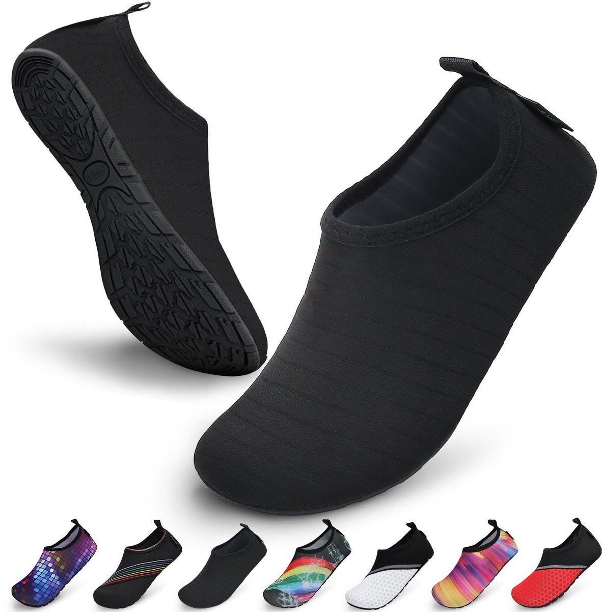 SAGUARO Waterschoenen Heren Dames Zwemschoenen Antislip Lichtgewicht Watersportschoenen Sneldrogend Blote Voeten - ShopVlot