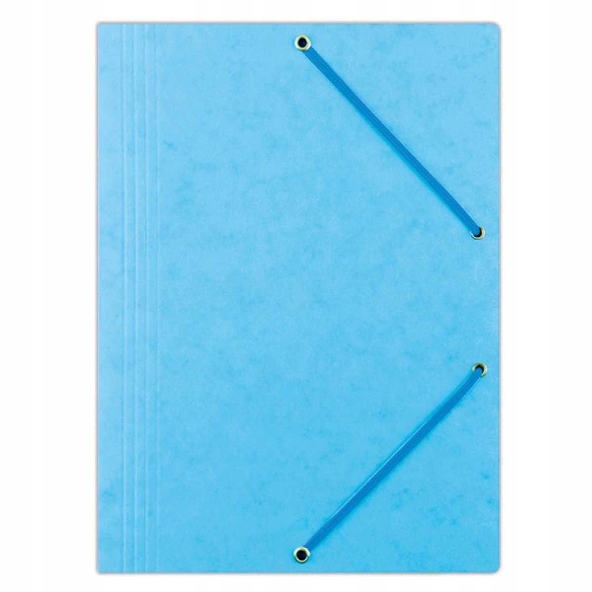 Donau Prespan Map A4 390gsm 3-Vakken Blauw 10 Stuks
