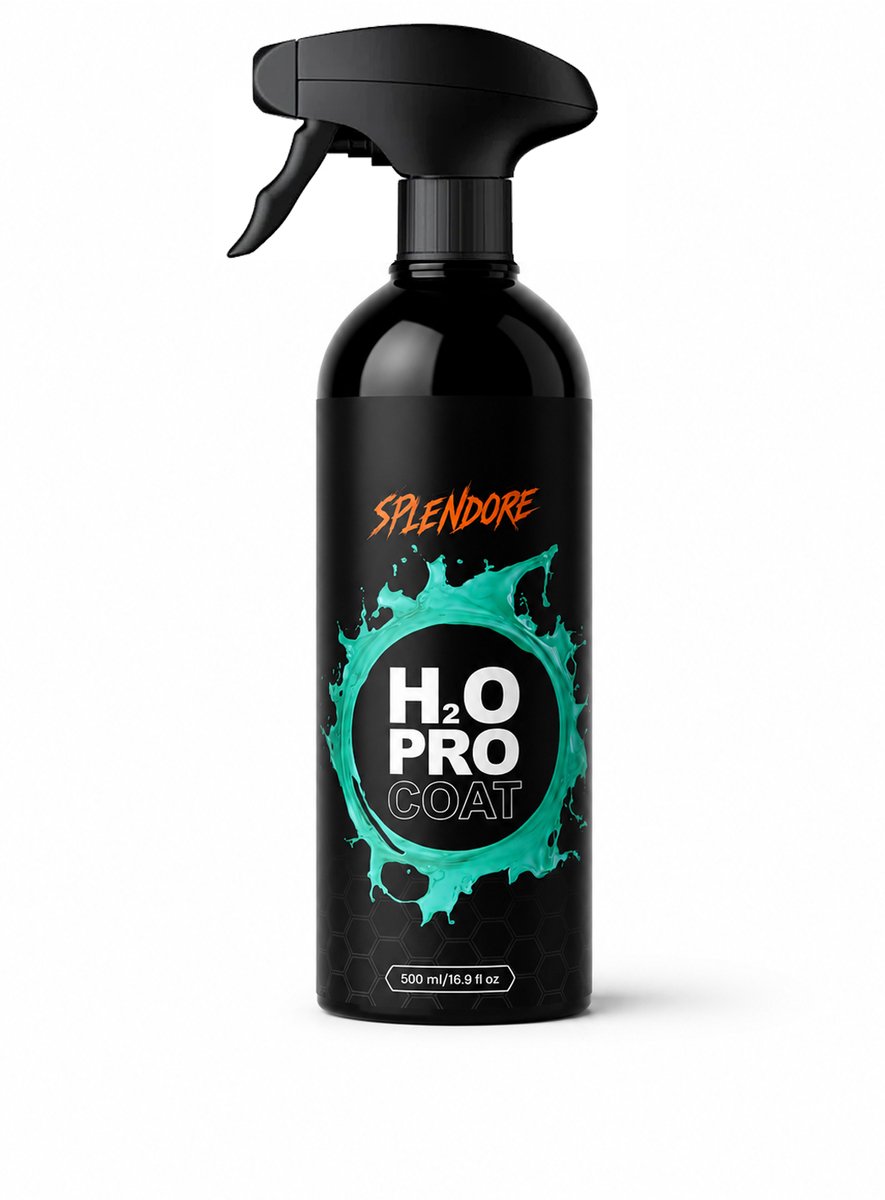 Splendore H2Opro Wet Coat - Rinseless Coating - Instant Hydrofoob - Snelle Toepassing - 500ml