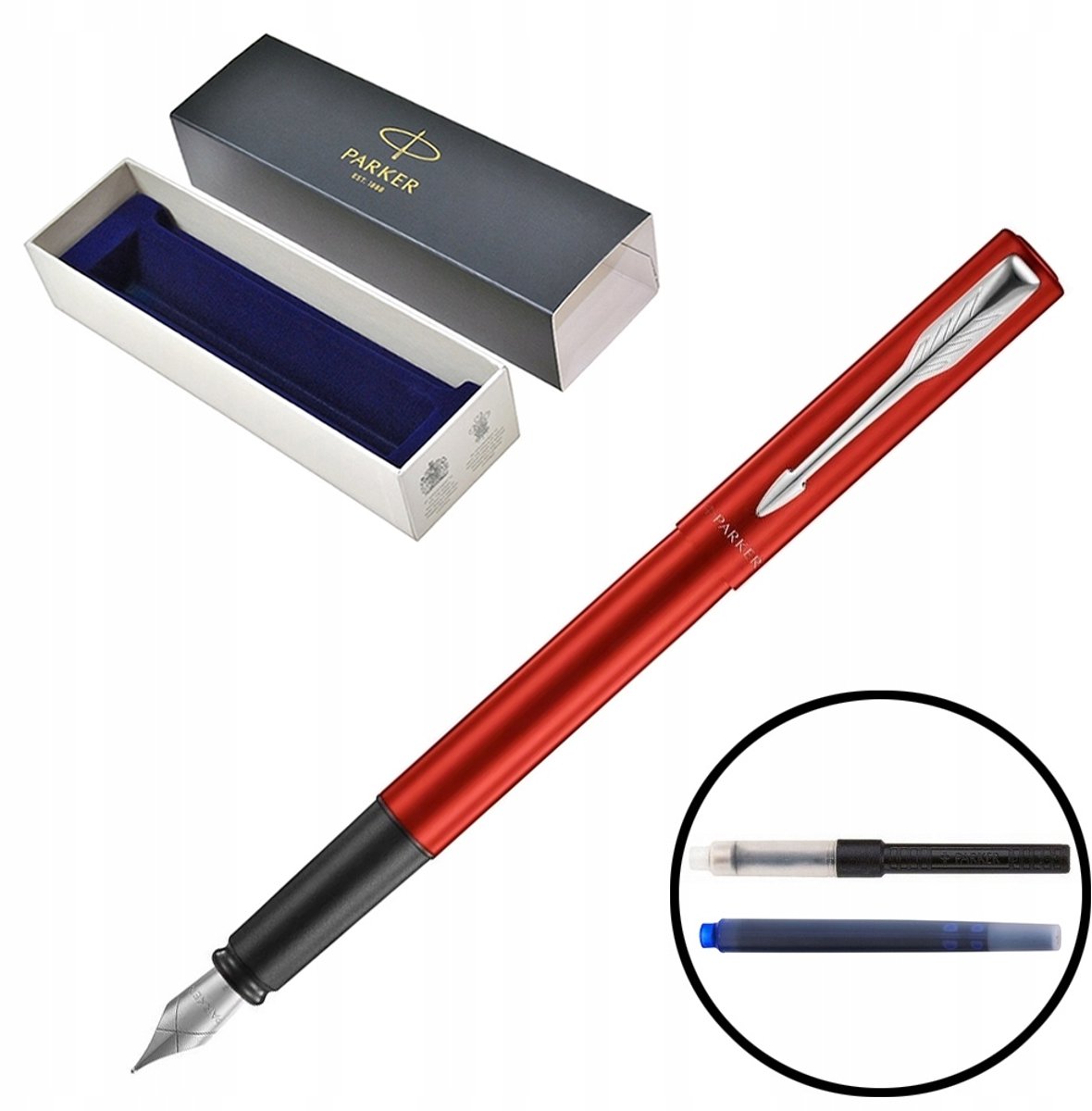 Merkloos Rood Vulpen voor Notities - XL Schrijfcomfort