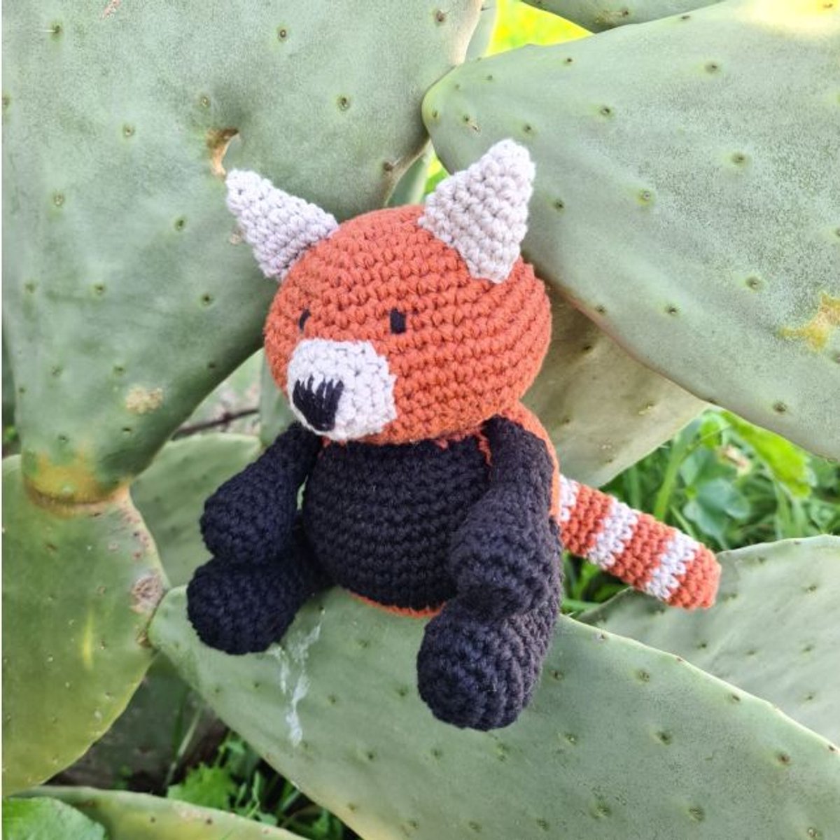 Haakpakket Red Panda Ling - Hoooked - DIY - Panda haken
