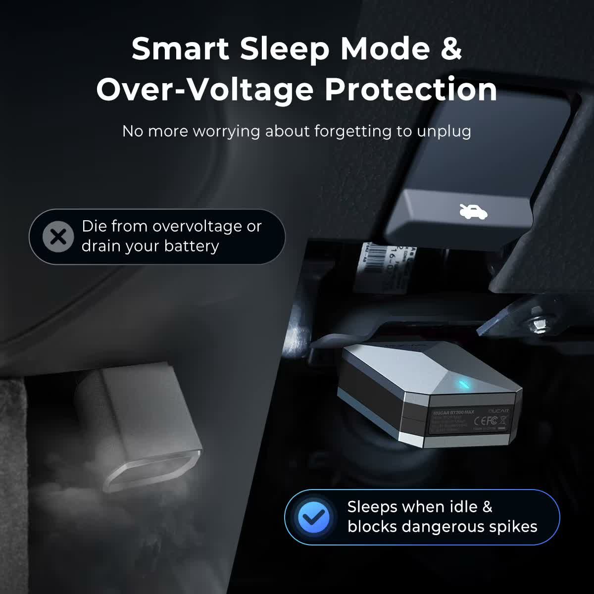 MUCAR BT200 MAX OBD2 Scanner ELM327 CANFD Bidirectioneel 15 Resetfuncties Volledig Systeem Diagnose Levenslang Gratis Updates thumbnail 6