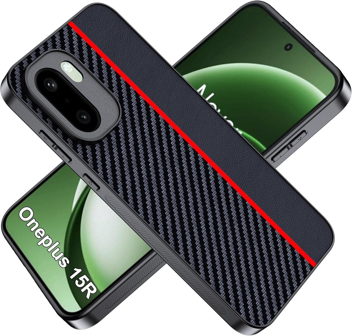 Tieeyivv Case for Oneplus15R Case, Camera Protection Full Ultra Thin Shockproof Scratch-Resistant Protective Case - ShopVlot