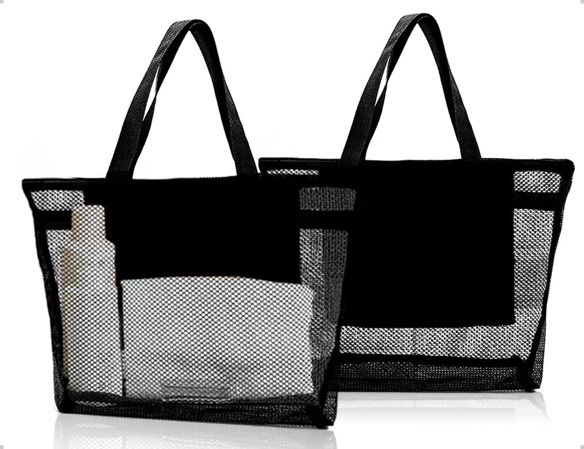 Emezddo Draagbare douchestas, nettas met grote capaciteit, met handvat, ideaal voor strand, camping, sportschool en - ShopVlot