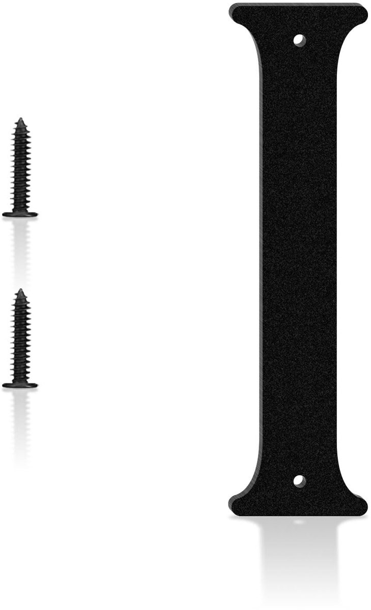 Metalen Huisnummer 17,8 cm - Waterdicht en Roestbestendig