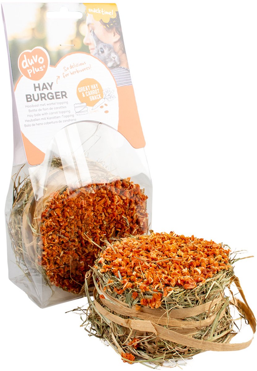 Duvo+ Hooi burger 75 Gram Wortel topping