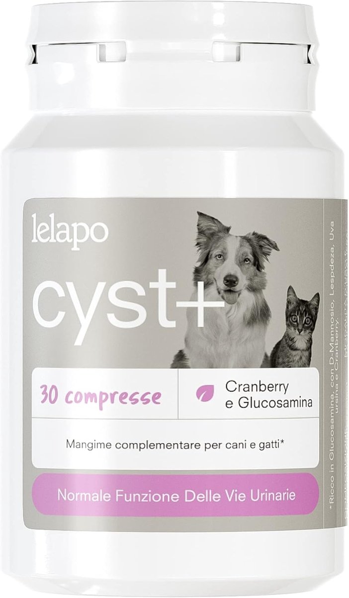 lelapo Cyst+ dog and cat, 30 CPS tasty, natural complementary food for urinary tract well-being - for all ages - ShopVlot