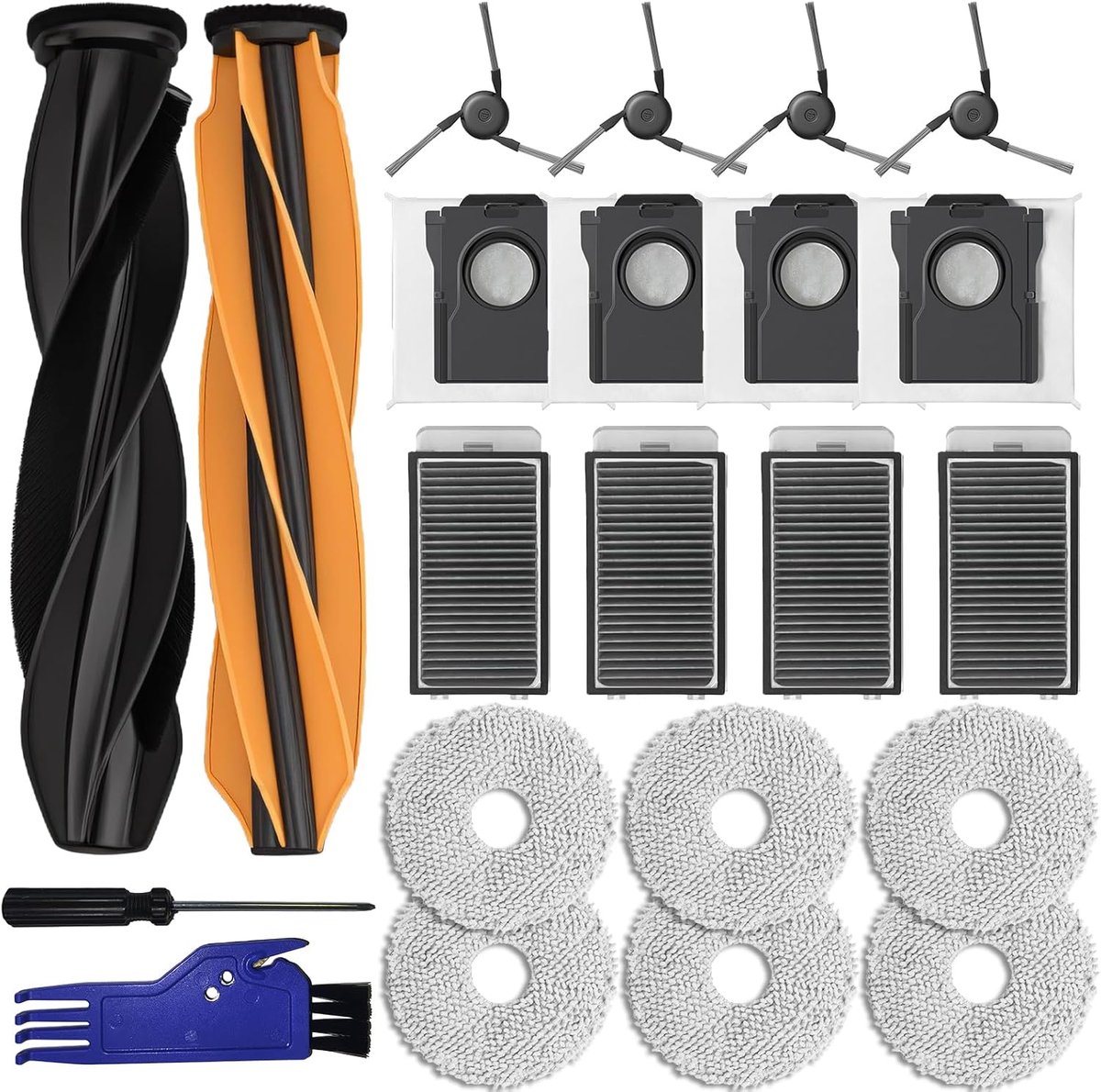 22 Pieces Accessories for Dreame X50 Ultra Complete/Master/L50 Pro Ultra/L40s Pro Ultra/Mova V50 Ultra Complete Head - ShopVlot