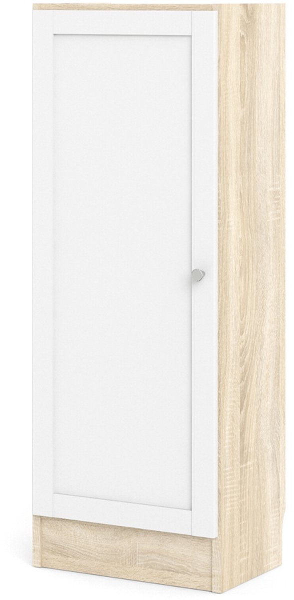 Giga Living Boekenkast Basic - Naturel/Wit - 41x107cm