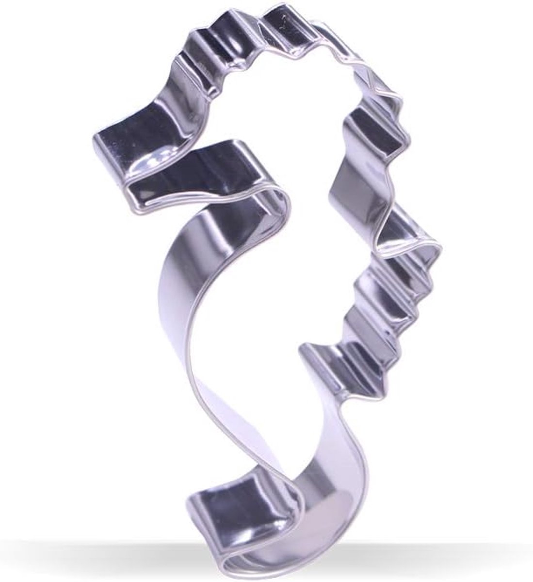 3.9" Seahorse Cookie Cutter - Stainless Steel - ShopVlot