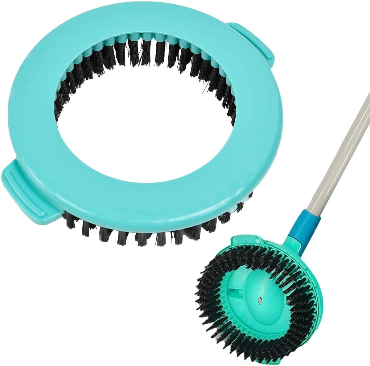 Rotating scrubber vervangkop - geschikt voor Leifheit - krachtige reiniging - eenvoudig te vervangen - ShopVlot