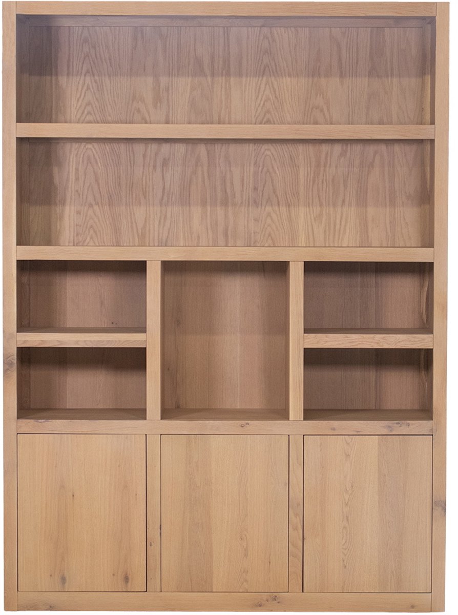 DÉJA Living Wandkast Liam - Naturel Eikenhout - 160x46x220cm
