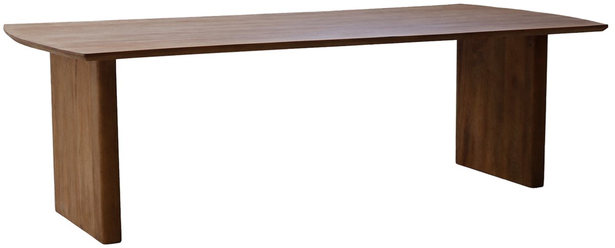 Giga Meubel Eettafel Tomeo - Mangohout - Naturel - 250cm