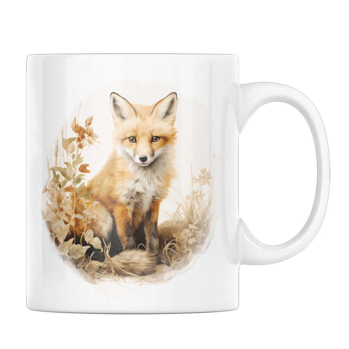 Unieke Mok met Vos - Perfect Cadeau