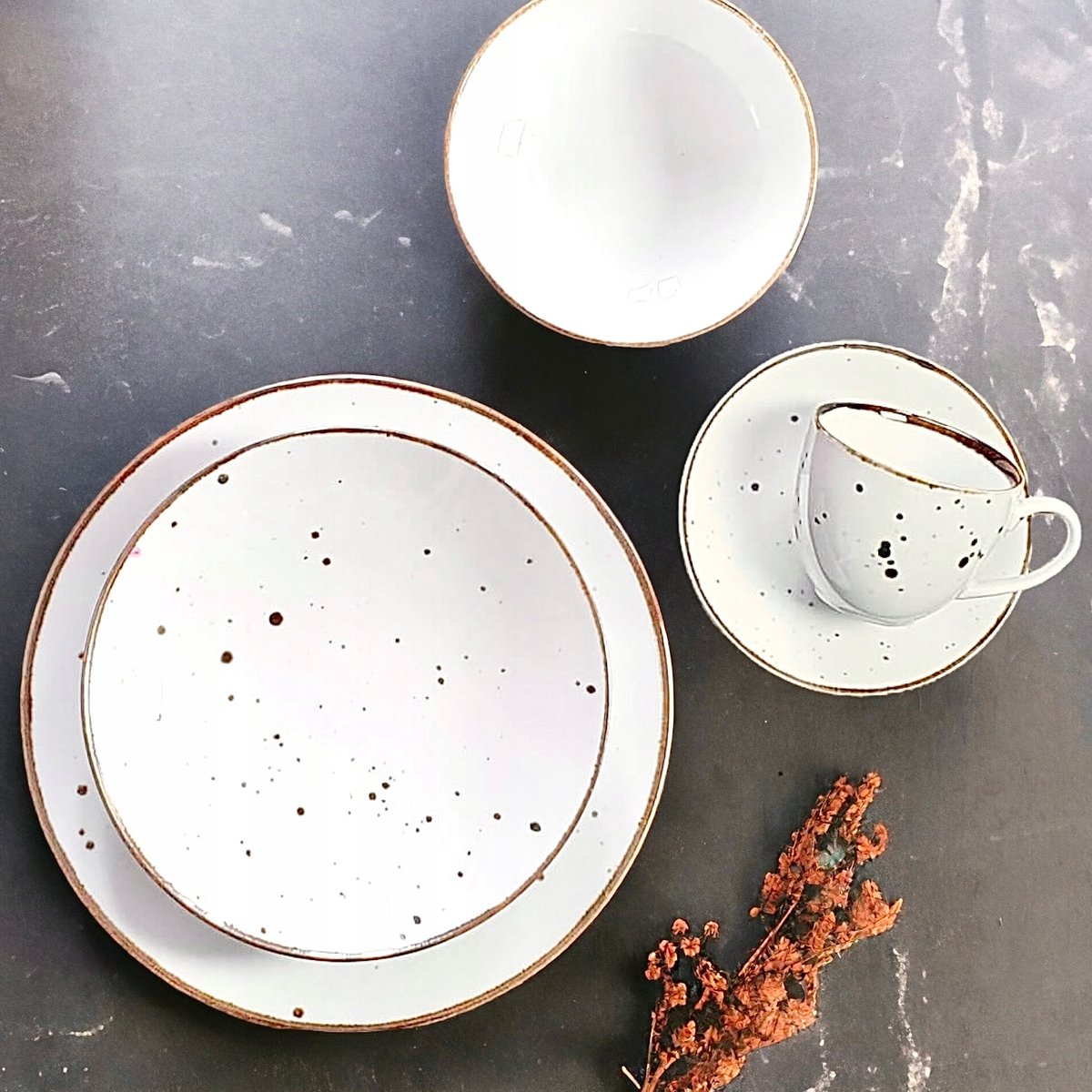 Alumina Cottage White Servies voor 6 personen - 30 delig