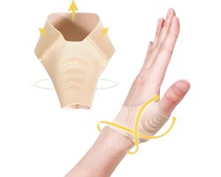 Duimbrace – Duimbeschermer – Duimbandage – One Size – Sportaccessoire – Beige - LOUZIR