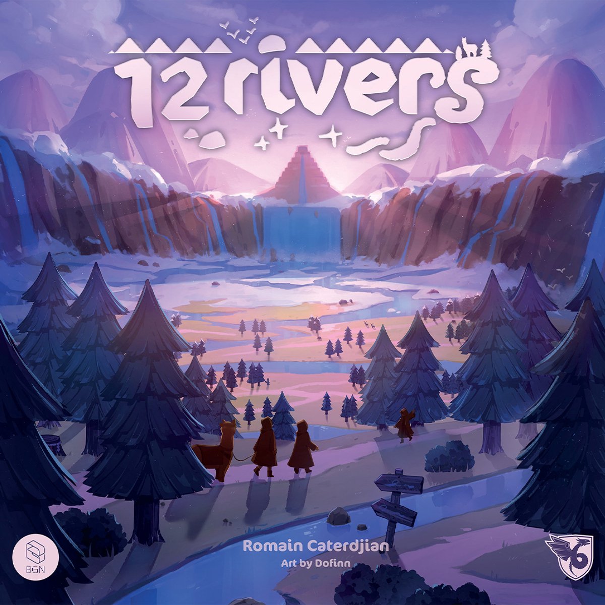 12 Rivers - Bordspel - Engels