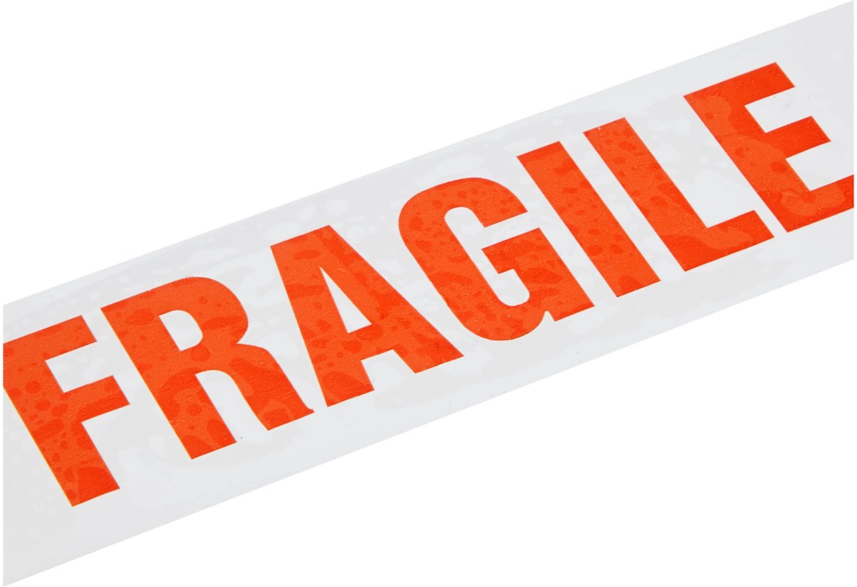 Pakketverpakkingstape 48 mm x 66 m - breekbare tape - geringe geluidssterkte - ideaal voor verzending - ShopVlot