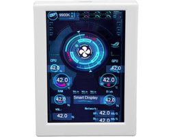 3.5" Computer Temperature Monitor, PC Temperature Display, PC Sensor Panel for PC Computer Case, IPS Type C Mini - ShopVlot