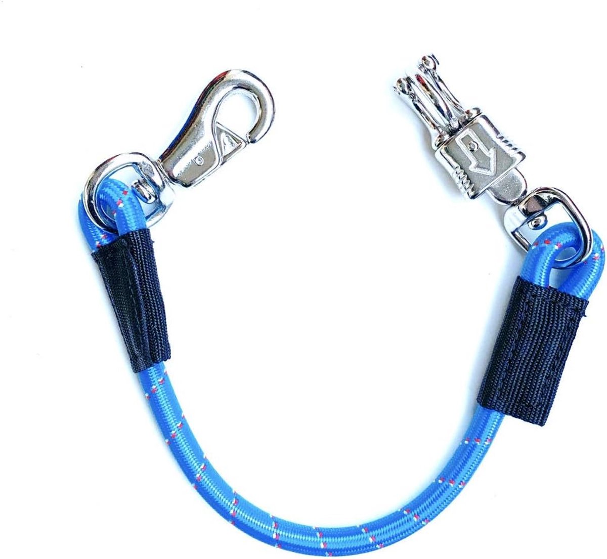 Transport elastic binders, binding, elastic rubber band, connection chain with panic hook and bulk snap for horse - ShopVlot
