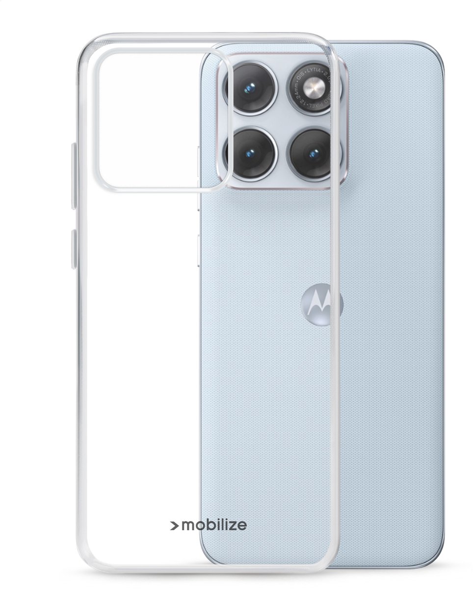 Mobilize Gelly Case - Geschikt voor Motorola Edge 70 Max - Clear