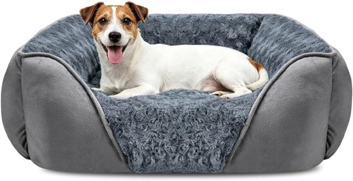 Verte Hondenmand - Middelgrote Honden - Wasbaar - 63 x 53 x 20 cm - Grijs