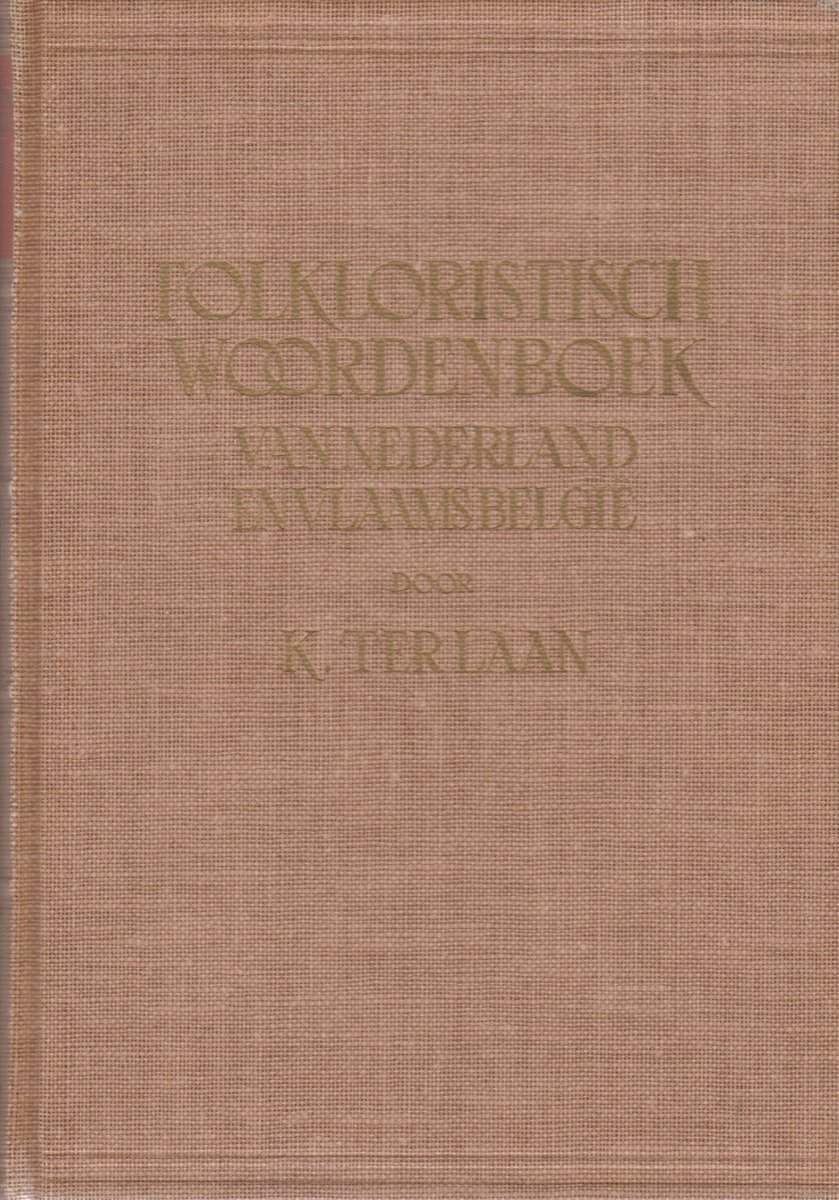Folkloristisch Woordenboek
