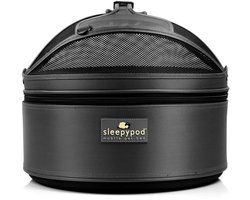 Sleepypod Mobile Pet Bed 3-in-1 - Charcoal Grey - draagtas - autostoel - huisdierenbed