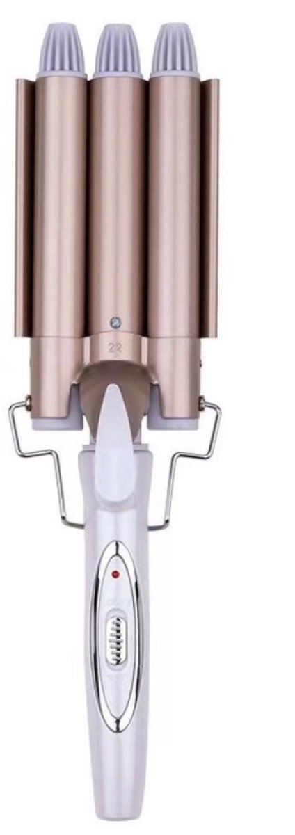 GELLDG Lockenstaven 25mm - Golvende Haarstyler met Snelle Opwarming en Anti-Verbrandingstip - Geschikt voor Lang en Kort Haar - Kunststof - Incl. Klemhandgreep