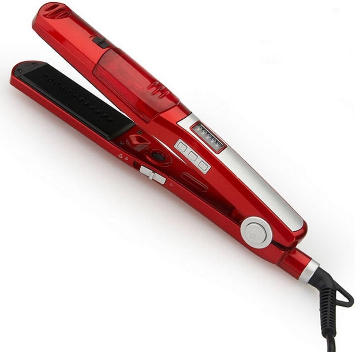 Haargenerator - Zwart - 200 °C Max - Professionele Ionengenerator met Toermalijn - Voor Alle Haartypen